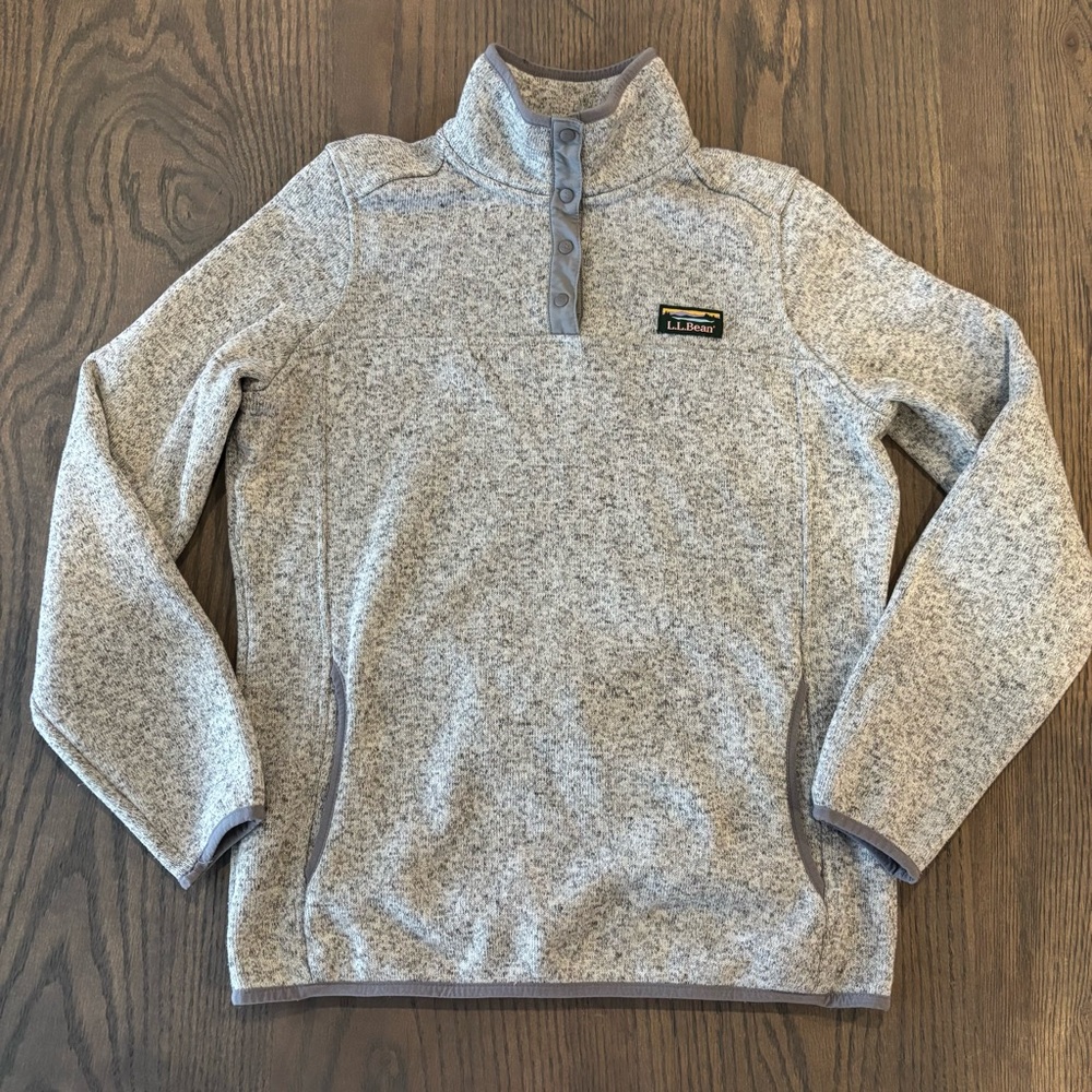 L.L. Bean Sweater Fleece Pullover